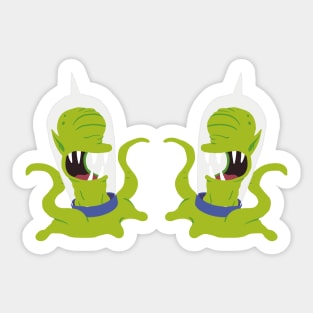 Kang and Kodos Laughing Sticker